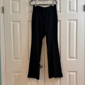 Twenty Easy Kaos Elegant Black Women's boot cut high waist side zip Pants sz 42